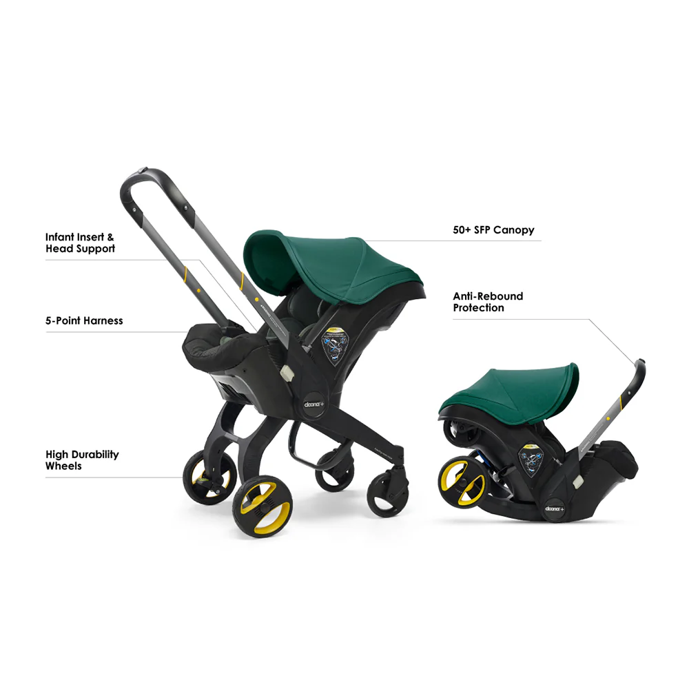 Doona+ Car Seat & Stroller Flame Red - Image 10